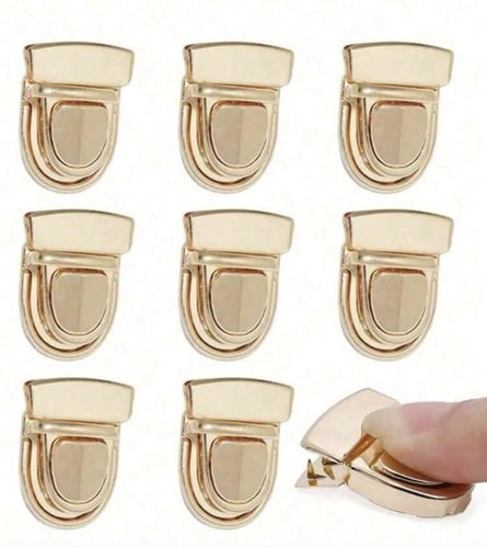 اقفال حقائب – مشبك معدني أنيق للاستبدال - قطعة وحد...