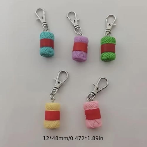 ميدالية خيط كروشيه صغيرة - قطعة وحدة -