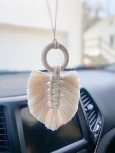 حلقات خشبية مقاس 4سم -قطعة واحدة-