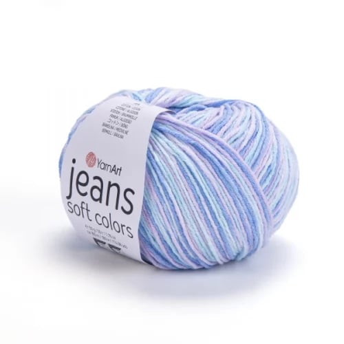 YarnArt Jeans Soft Colors 6209 Colored Jeans