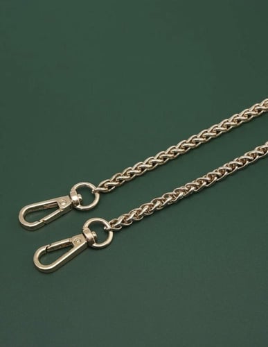 حزام كتف معدني – 118 سم | فضي – ذهبي – أسود