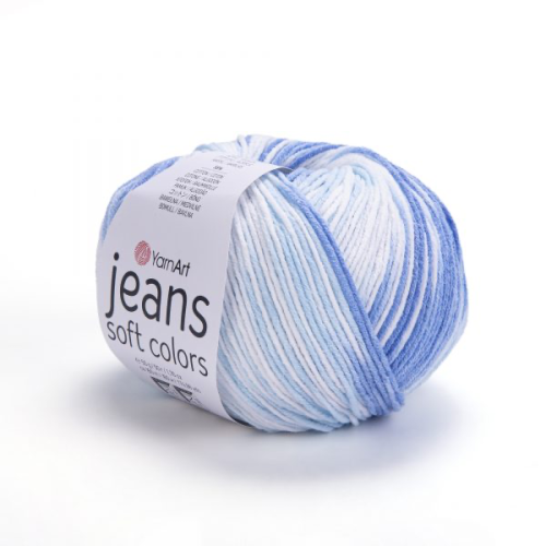YarnArt Jeans Soft Colors 6213 colored jeans