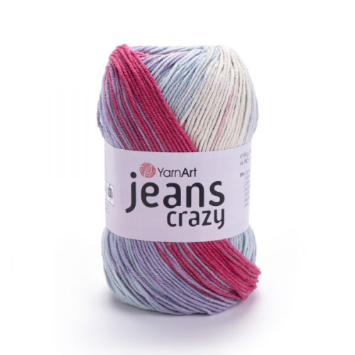 جينز كريزي 8205 YarnArt Jeans Crazy