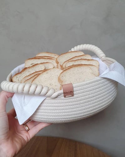 حبال التريس لون ازرق لخياطة السلال والقواعد