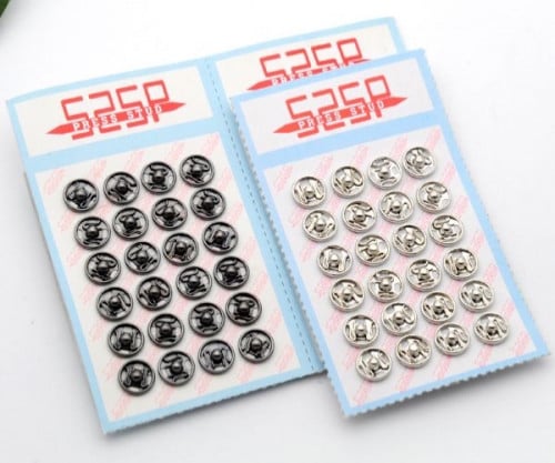 شريط كبسون ( اسود - فضي ) 8MM