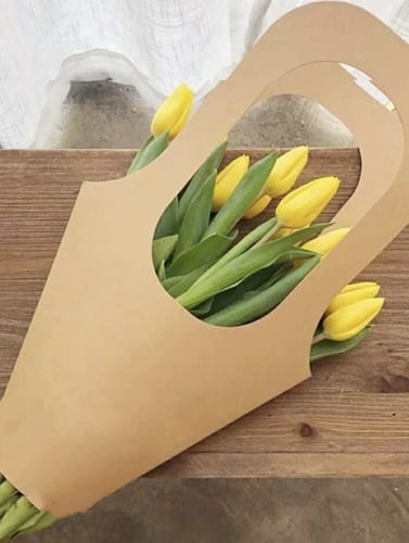 كيس باقة ورد "قطعة وحدة