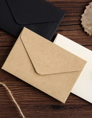 اظرف ملونه مقاس 7*10.5