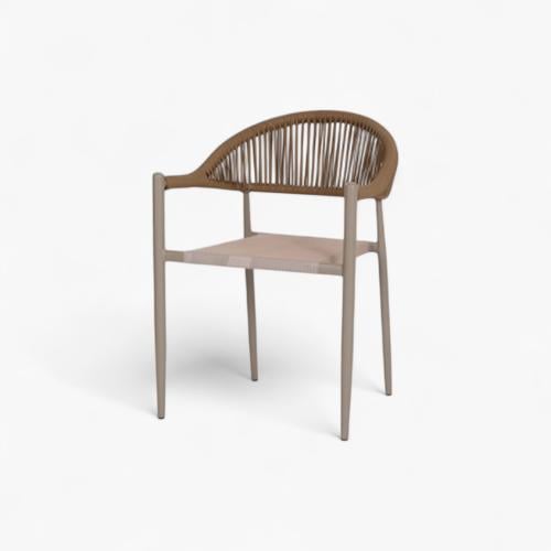 كرسي الواحة - لون بيج