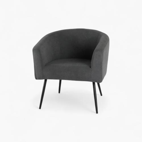 كرسي طيف نجد مفرد - لون أسود