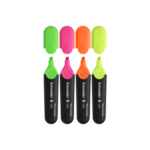 Schneider Wallet 4 colors Highlighters Bx/10pcs -S...