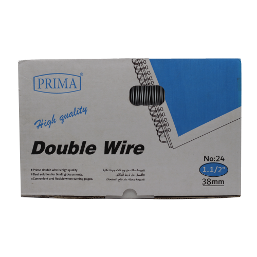 سلك مزدوج رقم 24 ابيض كورى 1-1/2" بريما PR-76237WH