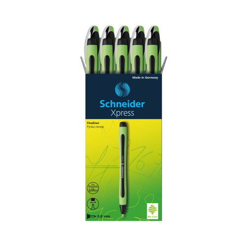 Schneider Xpress Fineliner 0.8mm Bx/10pcs Black -S...