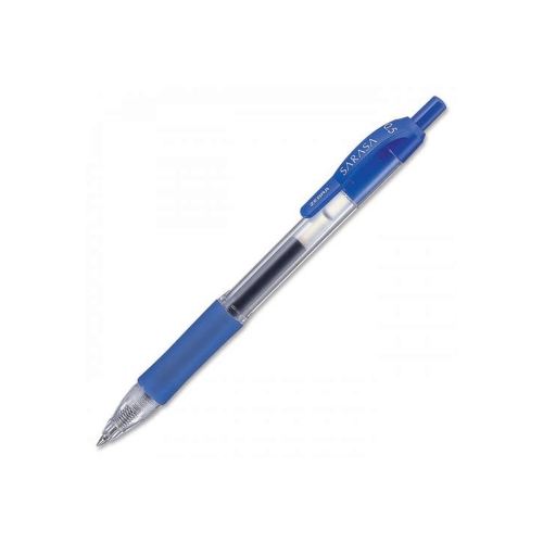 قلم سائل زيبرا ساراسا عادى 0.5 ازرق SARASA-BL