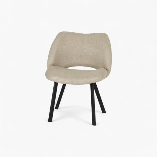 كرسي الدهام مفرد - لون بيج