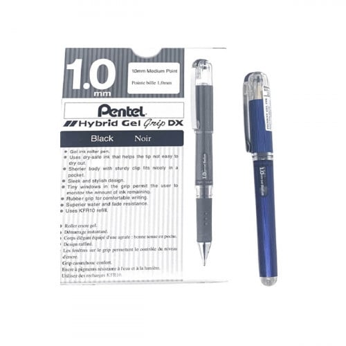 قلم حبر توقيع اسود Pentel 1.0