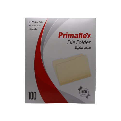 ملف مانيلا فليكس شد100 بريما PR-1/3-Letter A4