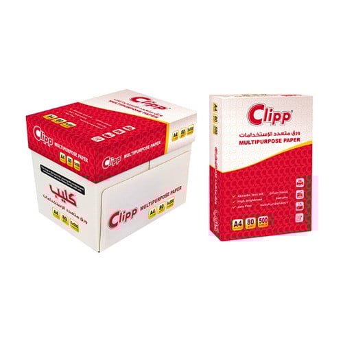 ورق تصوير كليب احمر A4 5*500