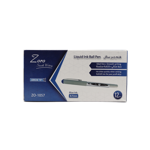 قلم سائل زورو ازرق ZO-1057 Blue 0.7 mm