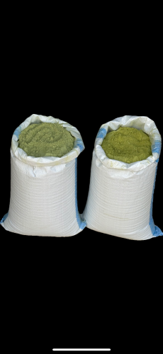 خيشة 10 كيلو حنا + خيشة 10 كيلو سدر مطحون ومنخول