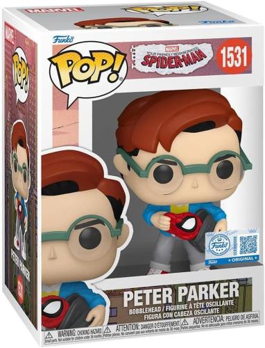 unko Pop! Marvel: - Spider-Man Peter Parker #1531,...