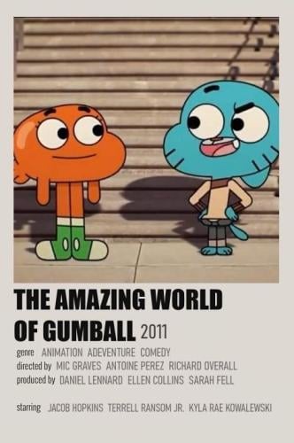 the amazing world of gumball poster