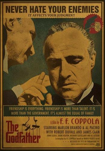 The God Father poster