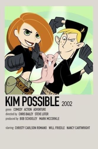 KIM POSSIBLE poster