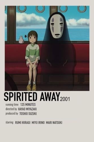 SPIRITED AWAY poster