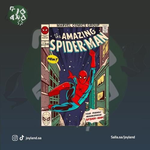 بوستر سبايدرمان| Spider Man poster