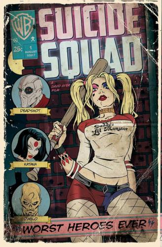 harley quinn poster