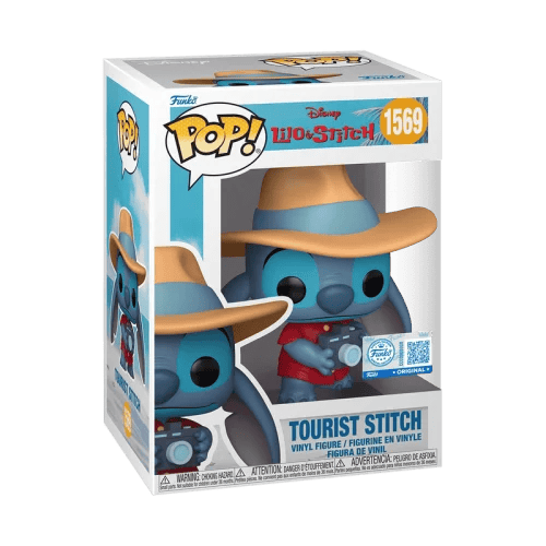 Funko Pop! Vinyl: Disney - Tourist Stitch - Funko...