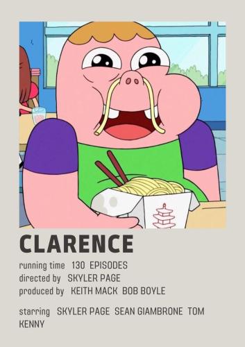 CLARENCE poster