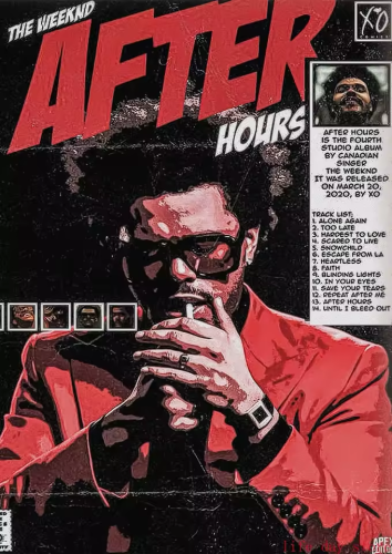 بوستر ذا ويكند | The Weeknd poster