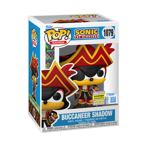 Funko Pop! Sonic the Hedgehog #1079 Buccaneer Shad...