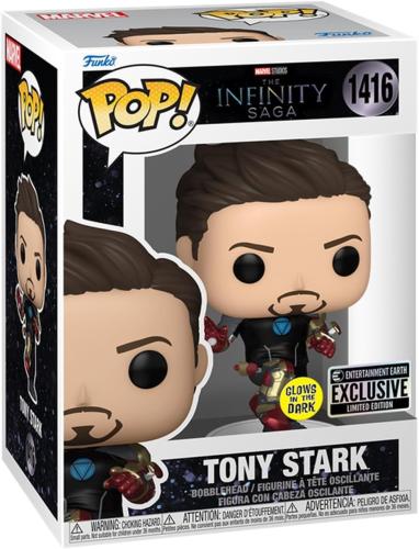 Funko POP Iron Man 3 Tony Stark Suit-Up Glow-in-Th...