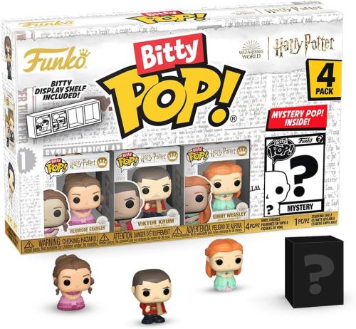 Funko Bitty Pop! HP GoF - Hermione 4pkand A Surpri...