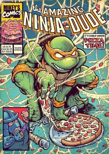 ninja turtles poster