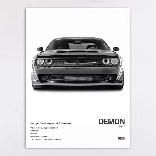 بوستر دودج | Challenger SRT Demon poster
