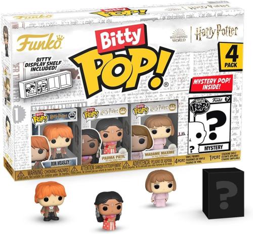 Funko Bitty Pop! HP GoF - Ron 4pk and A Surprise M...