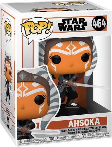 Funko Pop Star Wars The Mandalorian Ahsoka with Sa...
