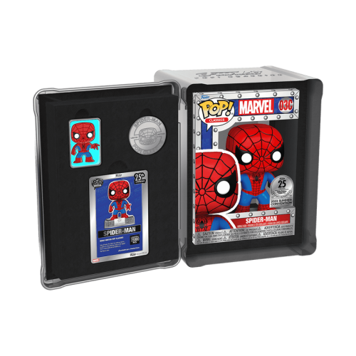 Funko POP! Classics Spider-Man Funko 25th Anniversary [SDCC]
