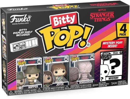 Funko Bitty Pop! ST - Hopper 4pk and A Surprise My...