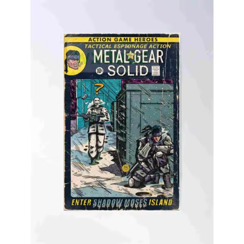 بوستر ميتل قير | Metal GEAR poster