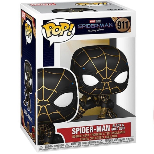 Funko POP #911 Marvel Spider Man Black & Gold Suit...