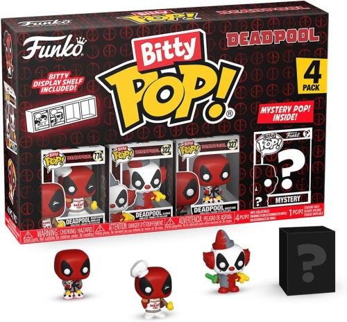 Funko Deadpool Dinopool Bitty Pop! Mini-Figure 4-P...
