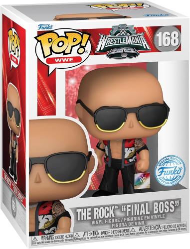 Funko Pop! WWE: Wrestlemania XL - The Rock Final B...