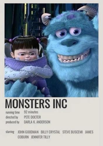 Monsters INC poster