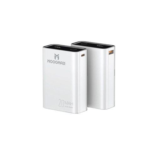 شاحن متنقل موج 20000أمبير لون أبيض