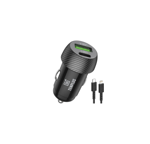 TENPLUS - فيش سيارة بمنفذ تايب سي و منفذ يواس بي ب...