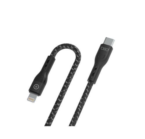 كيبل من شركة بود تايب سي تايب سي 2 م قماش اسود